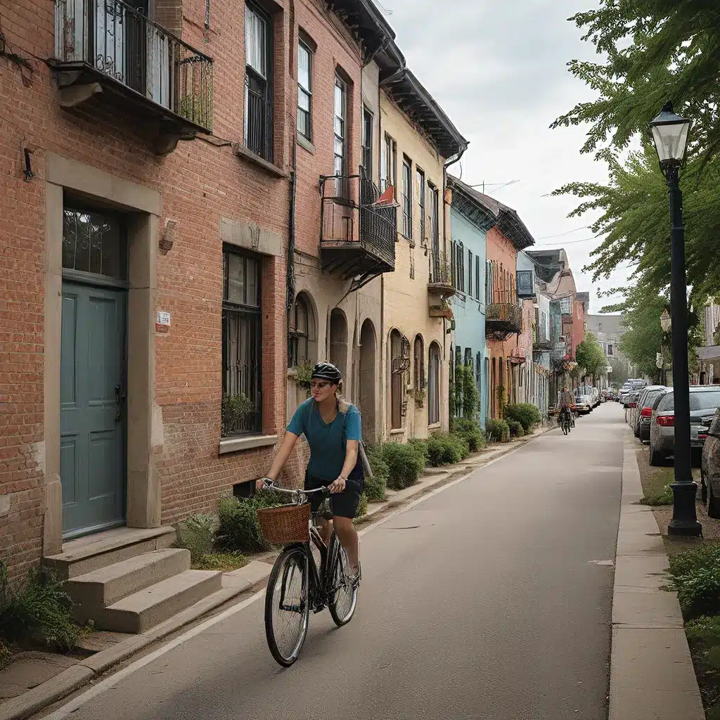 Cycling Through the Charming Neighborhoods of Bridge City